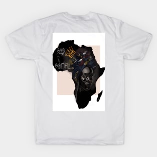 Black is beautiful queen T-Shirt